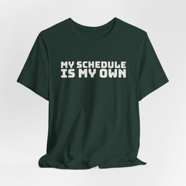 10822756036671734556_2048.jpeg My schedule is my own tee