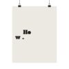 Home is where I shine poster
