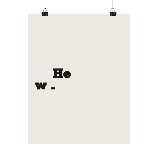 Home is where I shine poster
