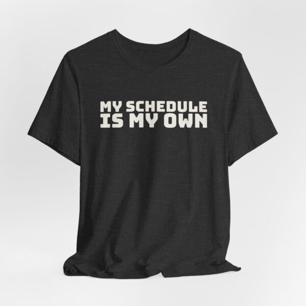 9915096652303635375_2048.jpeg My schedule is my own tee